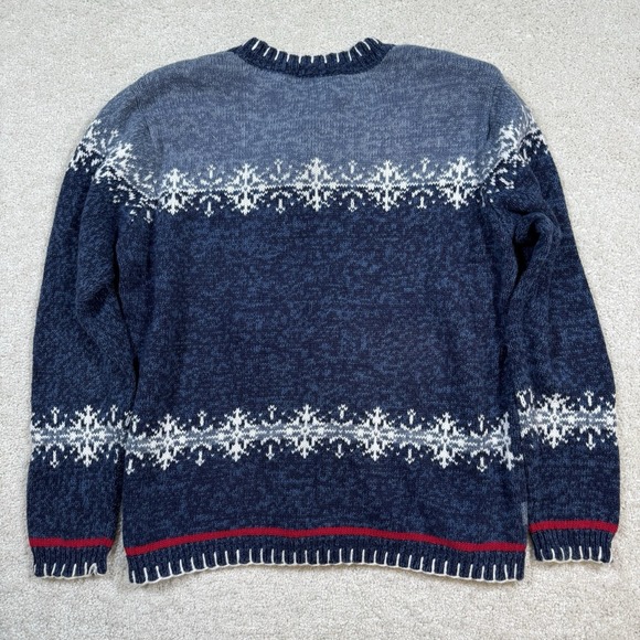 Christmas Cardigan Zip Sweater Women's Small Heirloom Collectibles Polar Bears - Picture 2 of 7